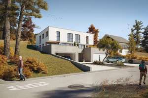 Terrassenhaus in Bestlage mit Fernblick, großer Südterrasse, Doppelgarage & 2 Bädern - KfW 55! – Die vollständige Adresse der Immobilie erhältst du vom Anbieter., 72458 Albstadt – Vorschaubild 2