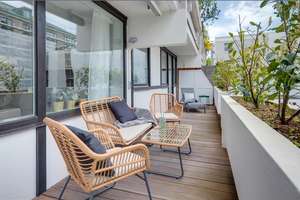 Möbliert: Helle 2-Zimmer Wohnung mit großem Westbalkon – Die vollständige Adresse der Immobilie erhältst du vom Anbieter., 81377 Am Waldfriedhof, München – Vorschaubild 11