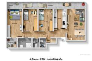 Schöne 4-Zimmer-Wohnung als Kapitalanlage – Humboldtstraße *, 72760 Reutlingen-Mitte, Reutlingen – Vorschaubild 13