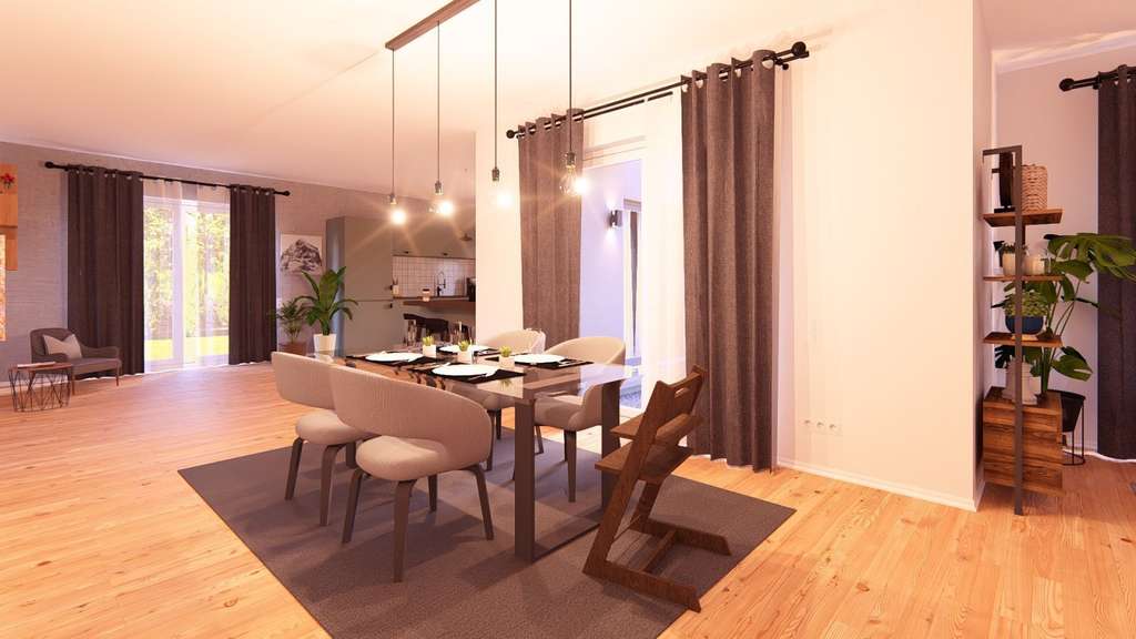 Immobilie in Gachenbach - Modernes Raumwunder - Euer stilvoller Start ins Eigenheim - Bild 3