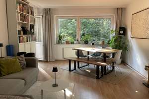 Untermiete 2,5-Zimmer-Wohnung mit Blick ins Grüne in Eimsbüttel für 1 Jahr
