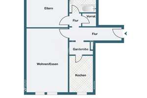 moderne 2-Zimmer-Wohnung in zentraler Lage/Metternich – Die vollständige Adresse der Immobilie erhältst du vom Anbieter., 56072 Metternich, Koblenz – Vorschaubild 8