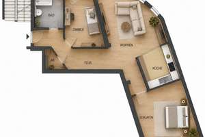 Provisionsfrei - familienfreundliche ETW - hochwertig saniert - Parkett - Balkon – 4177 Lindenau, Leipzig – Vorschaubild 31