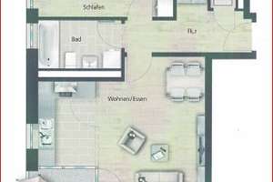 neuwertige 2-Zimmer-Wohnung in ruhiger Südlage im Candis-Viertel – Georg-Aichinger-Str. 12, 93055 Ostenviertel, Regensburg – Vorschaubild 13