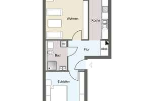 Attraktive Kapitalanlage mit Balkon und Lift im Zentrum-Süd – 4107 Zentrum-Süd, Leipzig – Vorschaubild 6