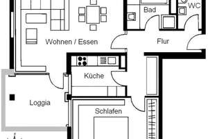 Attraktive bequeme 2-Z.-Wohnung mit großem Balkon und Tiefgarage – Die vollständige Adresse der Immobilie erhältst du vom Anbieter., 45133 Stadtwald, Essen – Vorschaubild 33