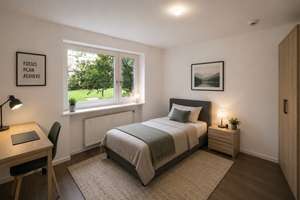 Modernisierte 4-Zimmer-Wohnung + Esszimmer, Westbalkon & neue Einbauküche in Poppenbüttel – 22395 Poppenbüttel, Hamburg – Vorschaubild 9