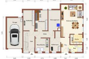 Großzügiges Einfamilienhaus auf großem Grundstück in ruhiger Wohnlage von Erdmannhausen – Die vollständige Adresse der Immobilie erhältst du vom Anbieter., 71729 Erdmannhausen – Vorschaubild 19