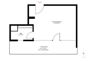 Stilvolles 1-Zimmer-Apartment in Schwabing-Freimann (Studio M ) mit Dachterrasse – Die vollständige Adresse der Immobilie erhältst du vom Anbieter., 80807 Milbertshofen, München – Vorschaubild 10