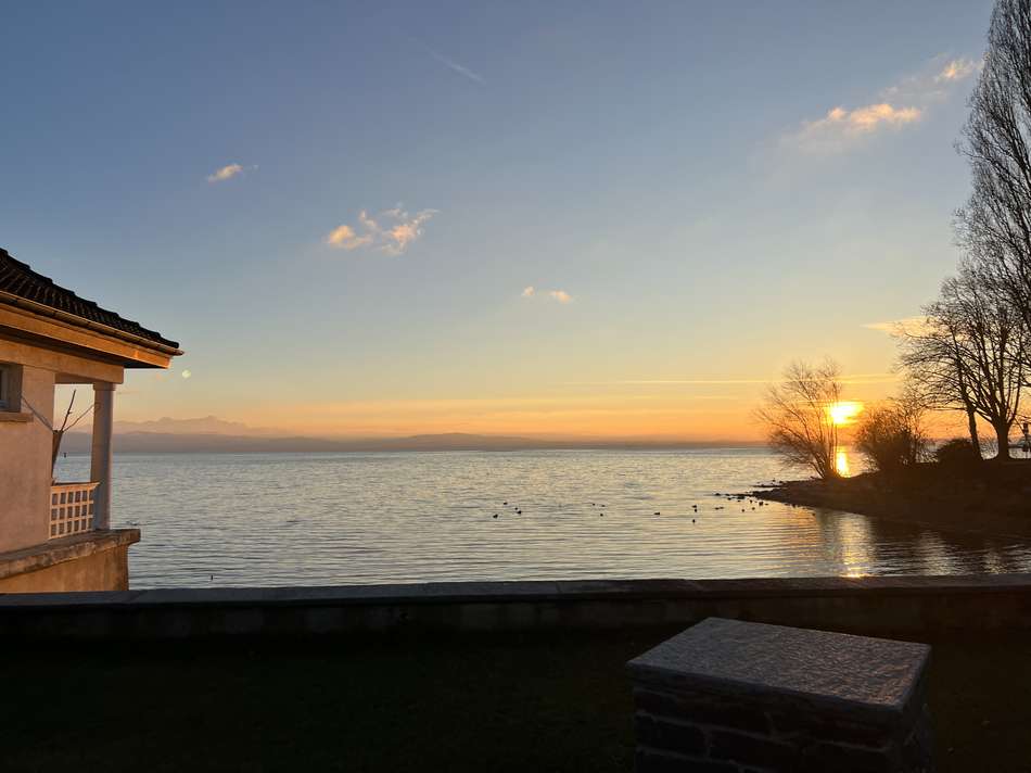 Aussicht Grundstück 