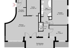 Exklusive Staffelgeschosswohnung in Bremen Vahr – Die vollständige Adresse der Immobilie erhältst du vom Anbieter., 28329 Neue Vahr Südwest, Bremen – Vorschaubild 6