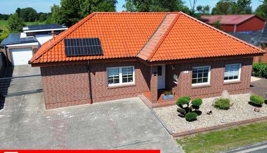 Bild von Großzügiger Bungalow in schöner Kanallage mit PV-Anlage!