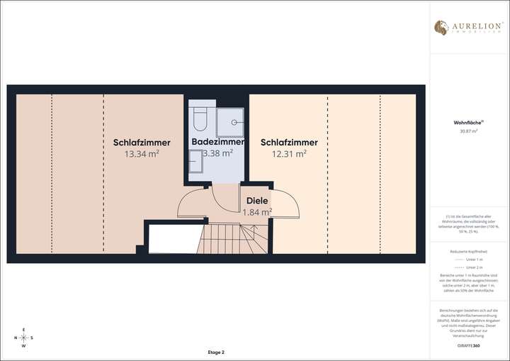 Grundriss Dachgeschoss