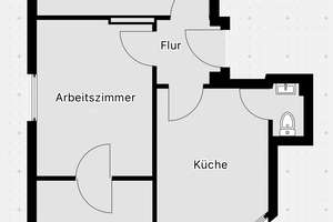  Wohnen im Westen am Siggi: Erstbezug nach Sanierung – Die vollständige Adresse der Immobilie erhältst du vom Anbieter., 33615 Mitte, Bielefeld – Vorschaubild 2