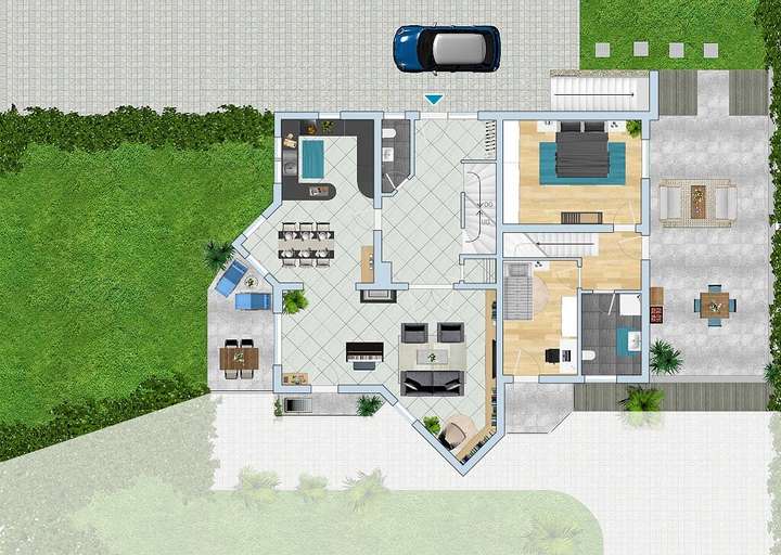 "zweites" Erdgeschoss