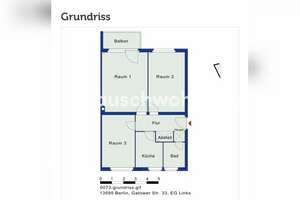 Tauschwohnung: Sehr schön Wohnung – Die vollständige Adresse der Immobilie erhältst du vom Anbieter., 13627 Charlottenburg-Nord, Berlin – Vorschaubild 2