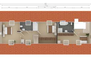 Denkmalgeschützter Rangshof: Freiwerdende Eigentümerwohnung mit 3 vermieteten Maisonettewohnungen – Die vollständige Adresse der Immobilie erhältst du vom Anbieter., 47803 Inrath/Kliedbruch, Krefeld – Vorschaubild 27