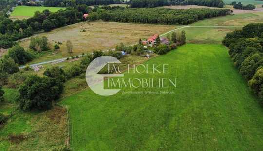 Bild von Ländliches Idyll: Resthofstelle in Alleinlage in der "Swinmark" im Wendland