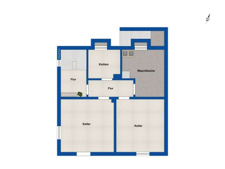 Grundriss Kellergeschoss