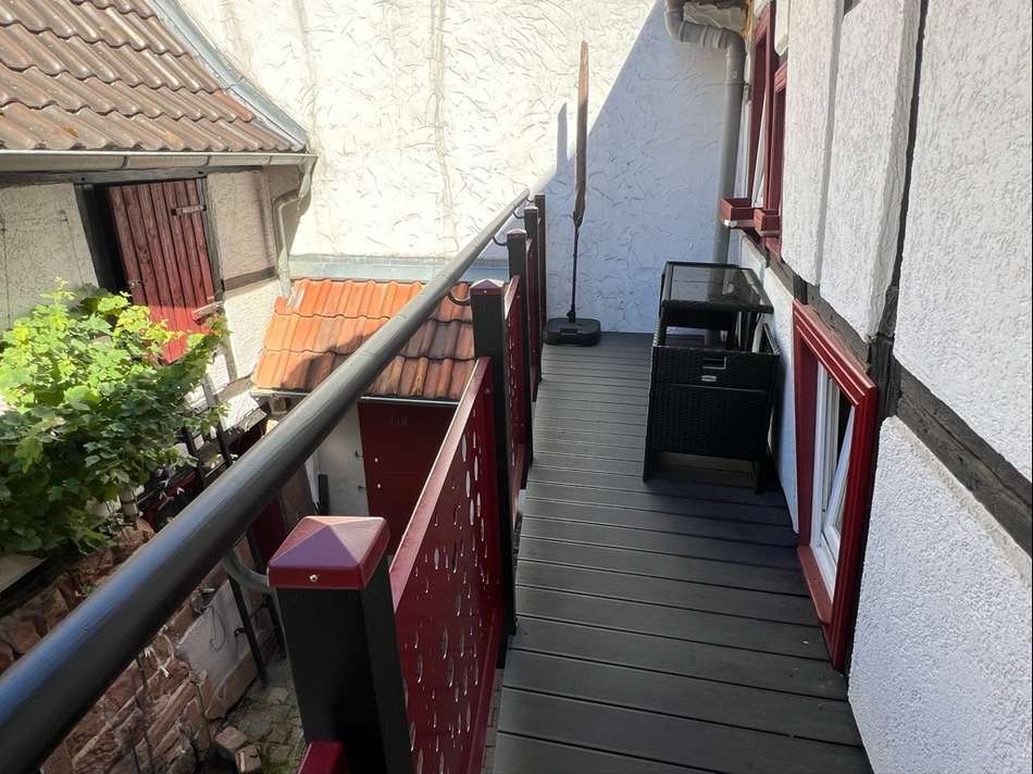 Balkon zum Innenhof