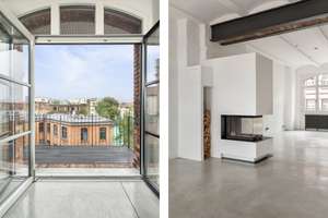 Am Arkonaplatz: Loft mit herausragender Ausstattung, West-Balkon, Wintergarten, Fahrstuhl, Kamin, We – Anklamer Straße 32, 10115 Mitte (Ortsteil), Berlin – Vorschaubild 8