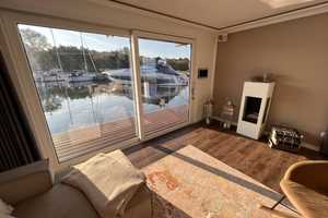 LUXUS Hausboot - 3 Etagen - 100m² Wohnen + 120 m² SONNENTERRASSE - Kamin, Kino, komplett individuell – Potsdam – Vorschaubild 63