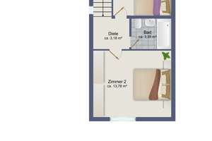 Gepflegtes Reihenendhaus mit viel Platz, Anbaupotential, herrlichem Garten und eigener Garage – Die vollständige Adresse der Immobilie erhältst du vom Anbieter., 22175 Bramfeld, Hamburg – Vorschaubild 28