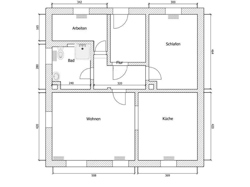 Grundriss EG 