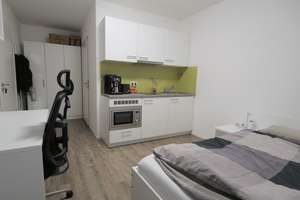 Perfekt für Studenten ! 
1-Zimmer-Appartement mit Möblierung und Terrasse – Stromgasse 31, 52064 St. Jakob, Aachen – Vorschaubild 3