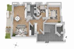Moderne 3-Zimmer-Wohnung mit Terrasse & Stellplatz - Neubau in Warnemünde Alter Strom – Alte Bahnhofstr. 8A, 18119 Seebad Warnemünde, Rostock – Vorschaubild 28