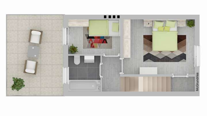 Grundriss  1. OG