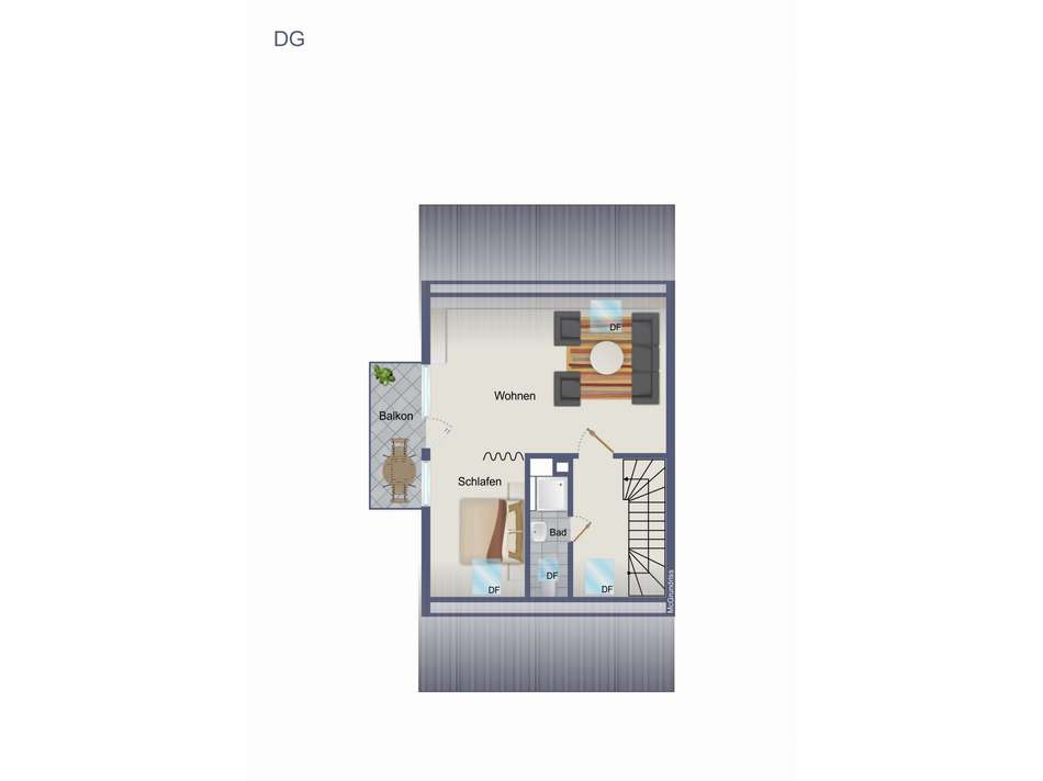 Grundriss DG