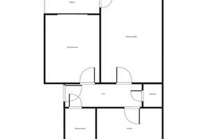 Mitten im Grünen und dennoch zentral! 2-Zimmerwohnung in H.-Buchholz – Amundsenweg 12, 30655 Groß-Buchholz, Hannover – Vorschaubild 2