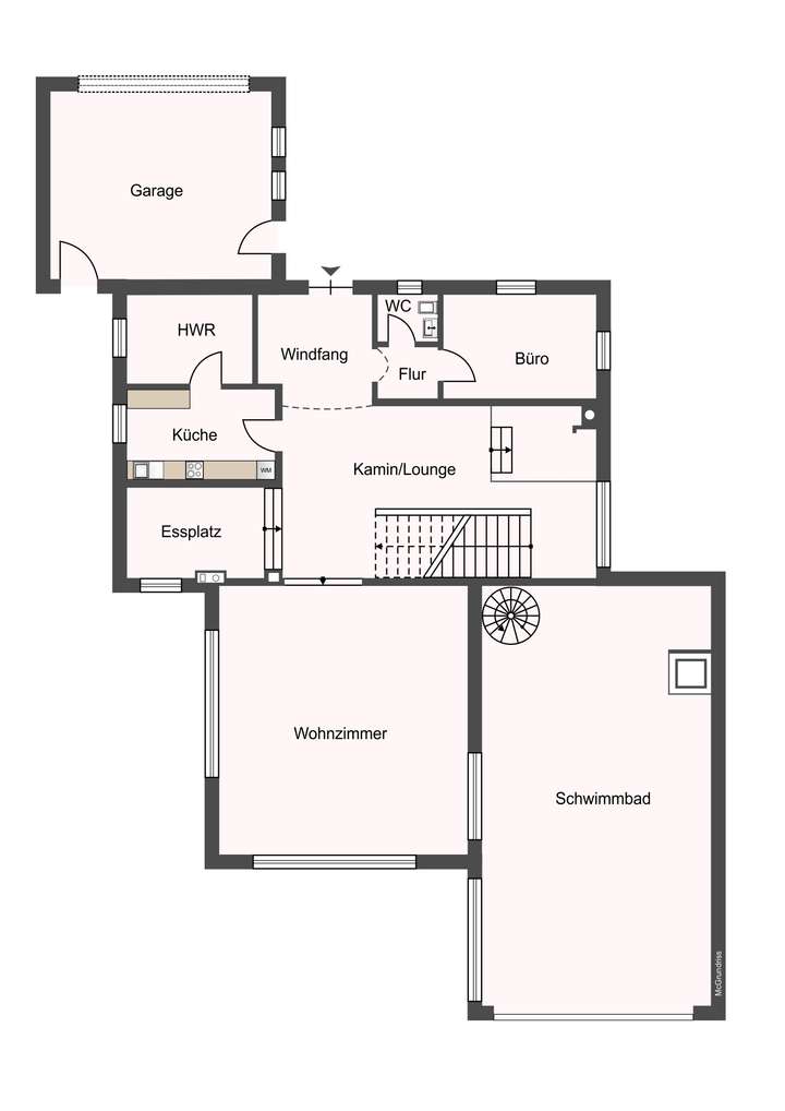 Grundriss Erdgeschoss