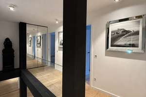 Luxuriöse 3-Zimmer Wohnung mit eigenem Garten in Düsseldorf-Oberkassel