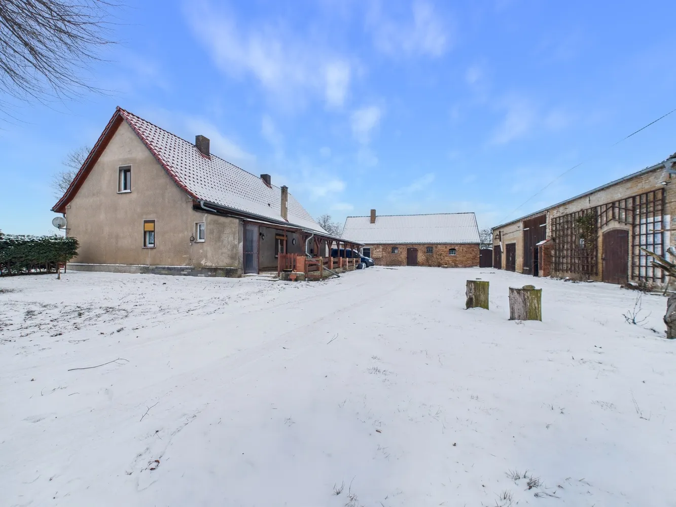 Drei-Seiten-Hof mit Einliegerwohnung und Stallungen – Ideal für Tierhaltung, Ludwigslust Parchim Kreis – Bild 4