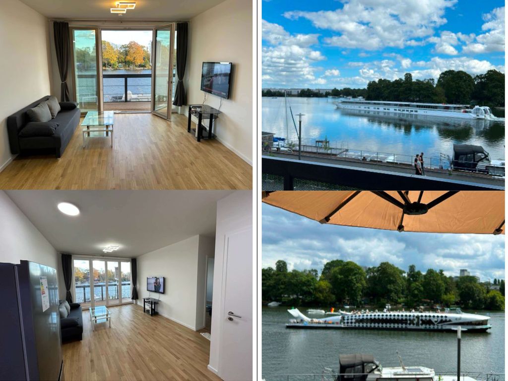 2ZimmerWohnung in BerlinSpandau mit tollem direktem Blick auf die Havel.