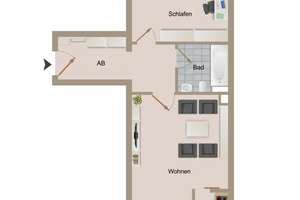 ELVIRA - Moosach, lichtdurchflutete Dachgeschosswohnung mit Südost-Loggia in begehrter Lage – Die vollständige Adresse der Immobilie erhältst du vom Anbieter., 80993 Alt-Moosach, München – Vorschaubild 14