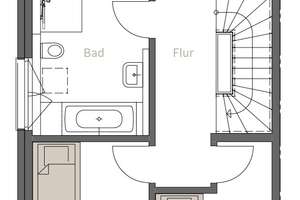 Ihr neues Zuhause -  Neubau Doppelhaushälfte in Nittenau – Die vollständige Adresse der Immobilie erhältst du vom Anbieter., 93149 Nittenau – Vorschaubild 12