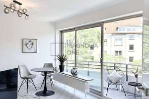 Bezugsfertige, möblierte 2-Zimmer-Wohnung mit Loggia & Aufzug in Düsseldorf-Derendorf