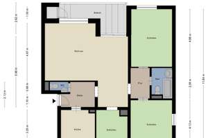 Sofort frei in Longerich: 4-Zimmer-Erdgeschosswohnung mit 105 m² & gr. Loggia & Gartenzugang – Die vollständige Adresse der Immobilie erhältst du vom Anbieter., 50739 Longerich, Köln – Vorschaubild 10