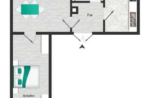 Schöne helle Wohnung in Hilbersdorf – Ludwig-Richter Str. 13, 9131 Hilbersdorf, Chemnitz – Vorschaubild 8