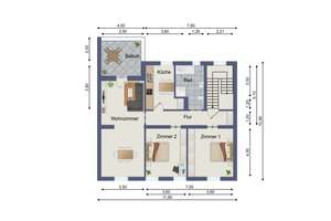 Modern, hell, zentral: Charmante Altbauwohnung  mit großem Balkon in Kettwig – Emil-Kemper-Straße 38, 45219 Kettwig, Essen – Vorschaubild 12