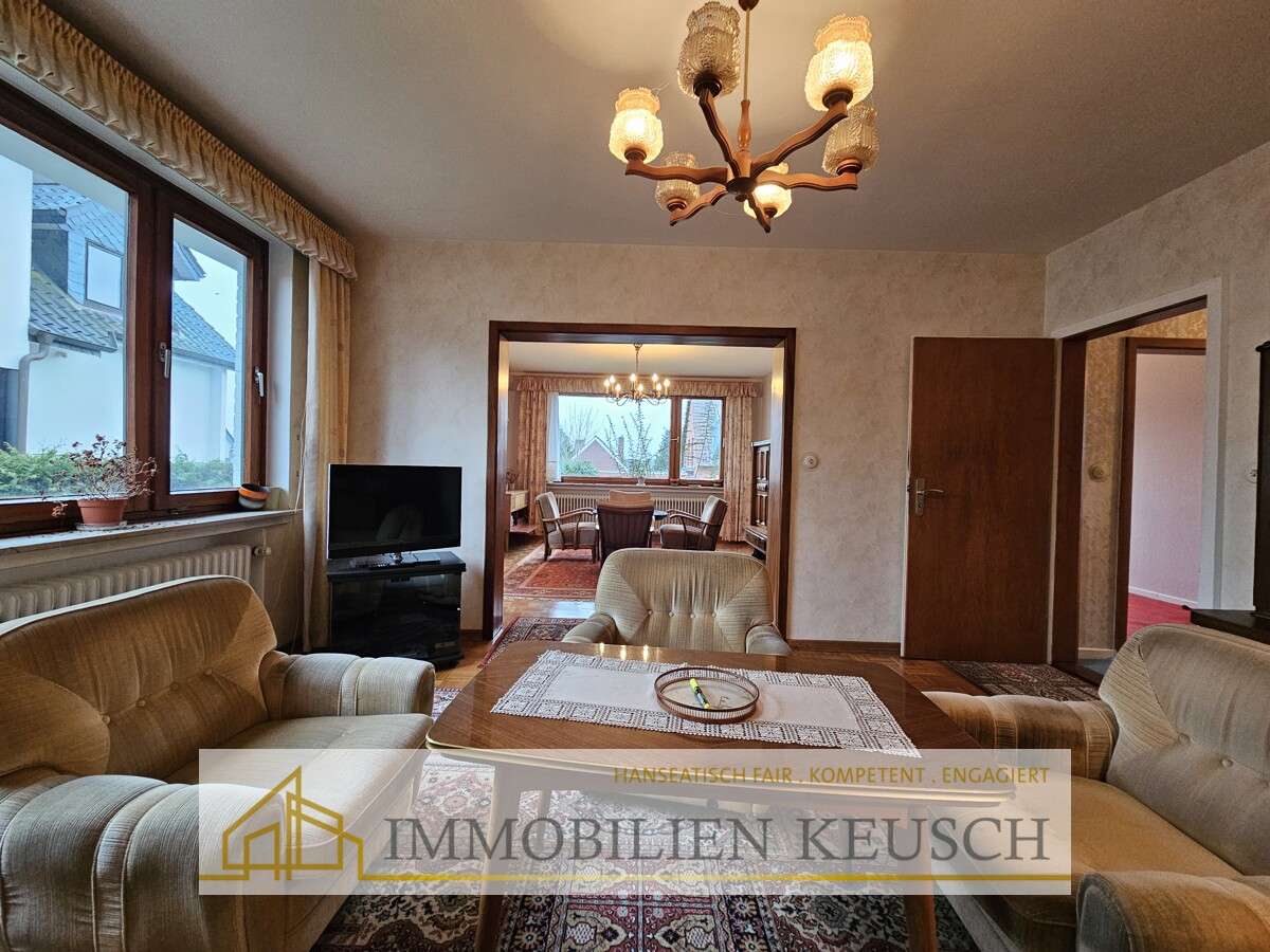 Immobilie in Syke - Lage, Lage, Lage. Gute Bausubstanz mir Renovierungsbedarf auf tollem Grundstück. Die TOP-Lage in Syk - Bild 4