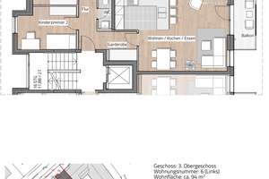 RUHIGE 4-RAUM WOHNUNG MIT LIFT IN LAUBEGAST – Die vollständige Adresse der Immobilie erhältst du vom Anbieter., 1279 Laubegast, Dresden – Vorschaubild 2