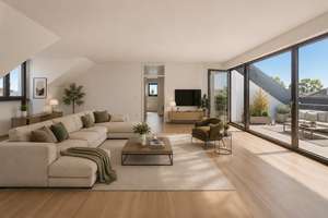 Individuelle, großzügige 5-Zimmer-Dachterrassenwohnung mit Kamin nahe Westpark- mit Potenzial! – Die vollständige Adresse der Immobilie erhältst du vom Anbieter., 80686 Land in Sonne, München – Vorschaubild 7