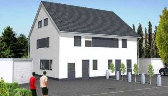 Bild von Moderne Doppelhaushälfte in massiver Bauweise in Riedstadt