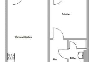 2-Raumwohnung mit Balkon in Dresden-Plauen – Tharandter Straße 74, 1187 Löbtau-Süd, Dresden – Vorschaubild 10
