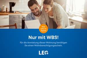 Termin vereinbaren, angucken und einziehen. WBS erforderlich
