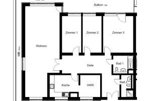 Neues Familien-Zuhause! Modernisierte 4 Zimmer mit Umlaufbalkon, 2 neue Bäder, neuer Boden, Aufzug – Krohstraße 2, 50968 Bayenthal, Köln – Vorschaubild 35